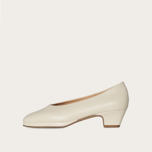 Lenu heels, alabaster #